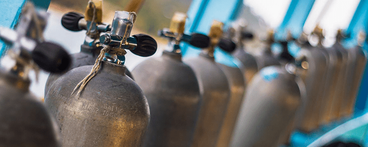 Газовые баллоны в Тургеневской